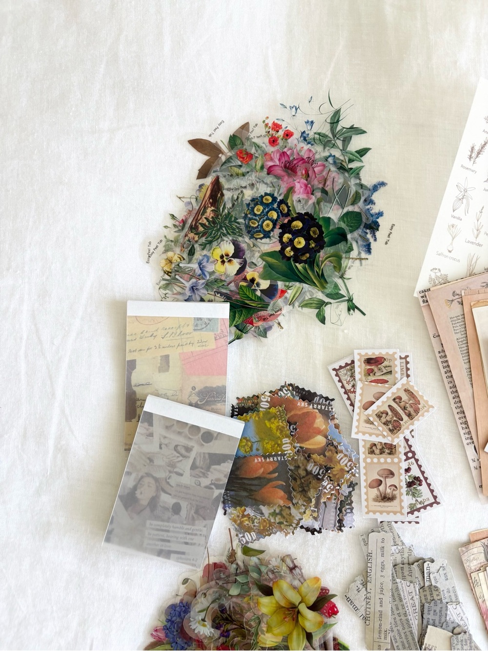 Vintage Scrapbook Supplies - Picture 2 of 6